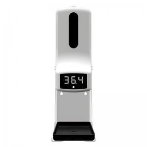Quality K9 Pro Thermometer Intelligent Soap Dispenser 2 In 1 Alcohol Spray Gel 1000ML wholesale