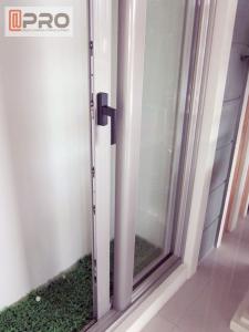 Quality Durable Entrance Aluminum Folding Doors , Thermal Break Lowe Sound Insulation Bi Fold Door wholesale