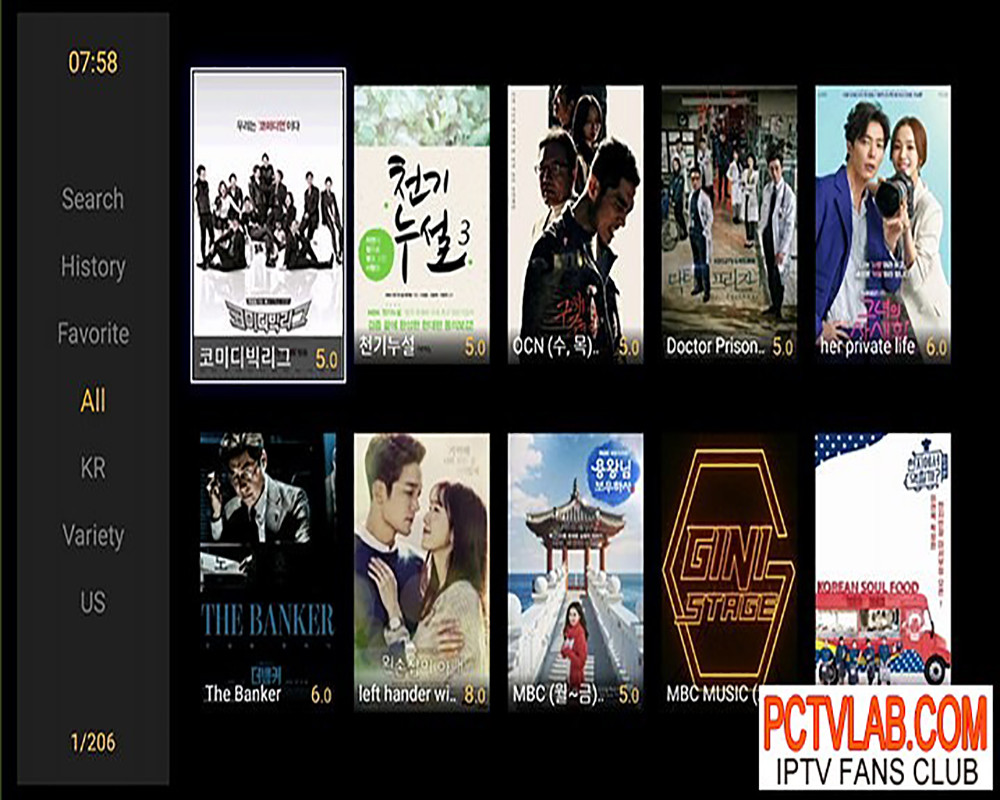 Quality 90 korean live tv+2000 vod korean movies HD korean IPTV box, 7 DAYS REPLAY wholesale