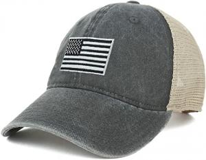 Quality 62cm Unisex Retro 6 Panel Snapback Cap Camo Mesh Trucker Hat wholesale