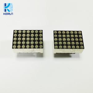 Quality Red Color P2.54 Round Dot 5x7 Matrix LED Display wholesale