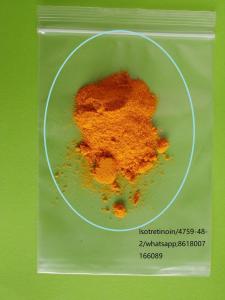 Quality Cas No 4759-48-2 Anti Acne Powerful Isotretinoin Powder wholesale
