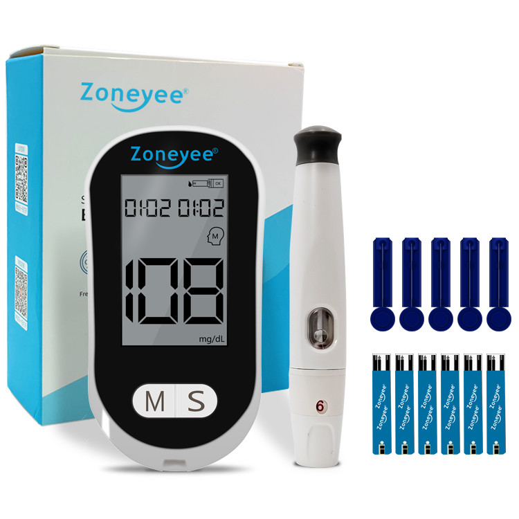 China Digital Glucose Meter For Regular Check  Glucometro Household Sugar Test Machine Blood Sugar Equipment on sale