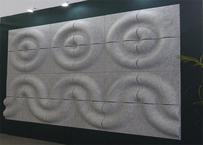 Quality Flame Retardant 3d Acoustic Wall Panels Noise Absorbing Wall Art Heat Insulation wholesale