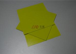 Quality Durable UPGM 203 Insulation Sheet / Yellow Laminate Sheet With RoHS Certified wholesale