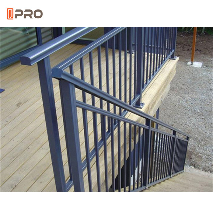 Quality T6 Modern Aluminium Balcony Balustrades Personal Outdoor Terrace Railing wholesale
