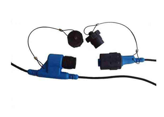 Cheap Waterproof Male Female Geophone Connector SH17-WCR-2M2F KCK Screw for sale