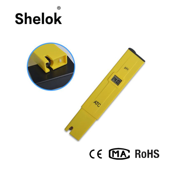 China Red yellow PH meter for water,digital ph meter,ph meter portable on sale