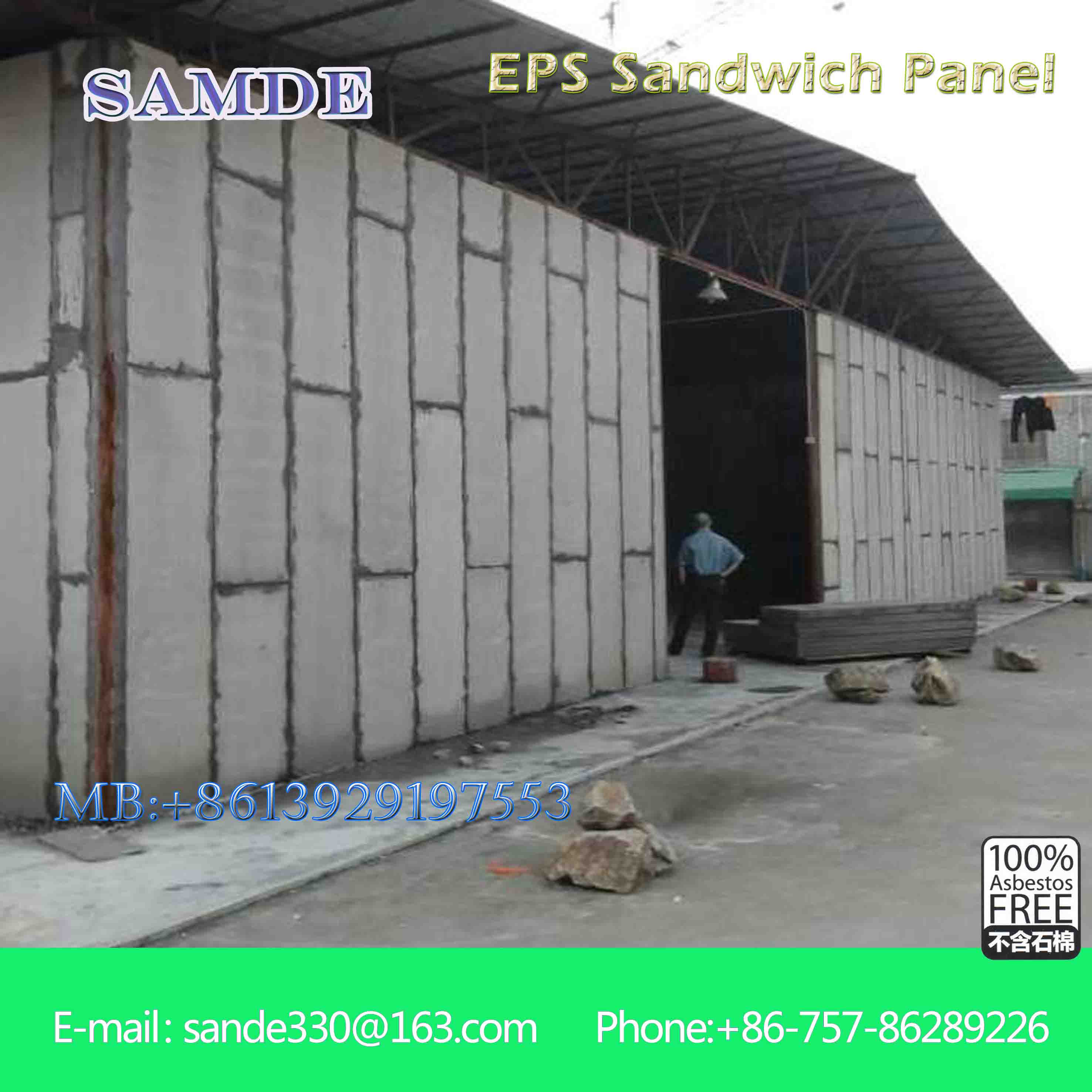 Materials used in building construction cement fiber board manufacturer with sandwich