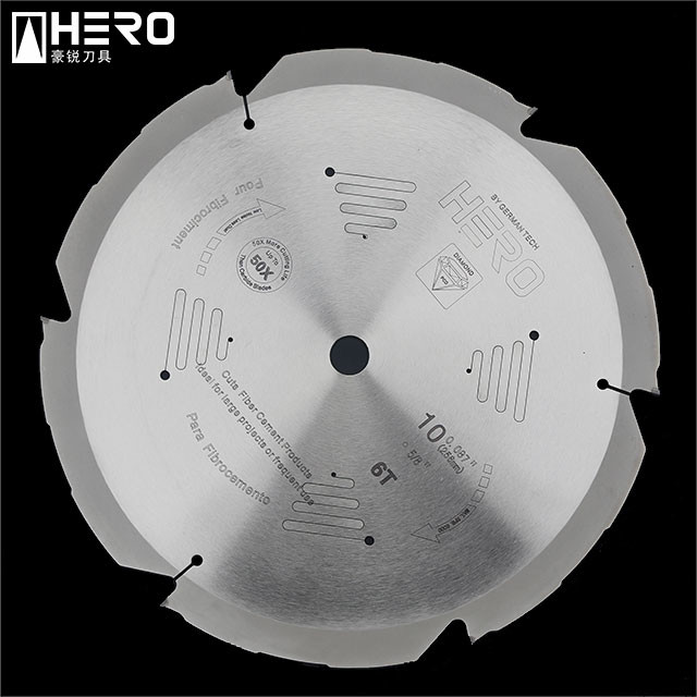 China 10 Cement Board Saw Blade , Fiber Cement Siding Blade Easy Operation on sale
