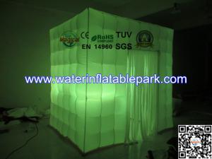 China Shinning Shooting Inflatable Photo Booth Tent  With LED Light on sale
