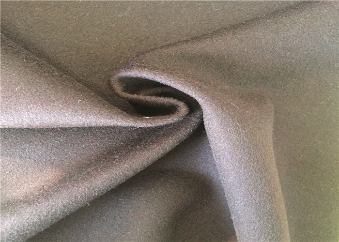 Quality Heavy Weight Warm Woven Wool Fabric Customized Size Wool Crepe Fabric F001F wholesale