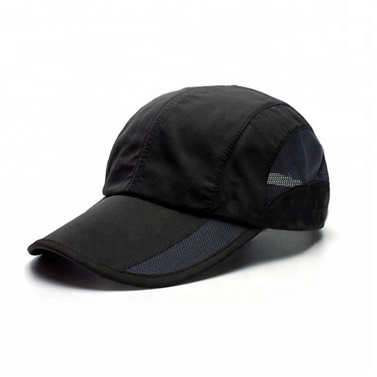 Buy cheap 4 Panel Summer Golf Hats , Black Mesh Golf Hats OEM / ODM Available from wholesalers
