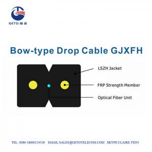 Quality GJXFH OM1 Single Mode Fiber Optic Cable wholesale
