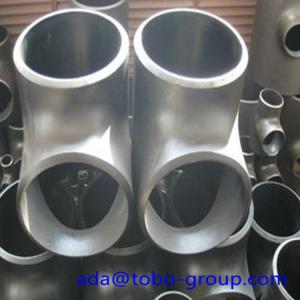 Quality Stainless Steel Pipe Tee A403 Wp304L Straight Tee Asme B16.9 Size 1/2 - 60 inch wholesale