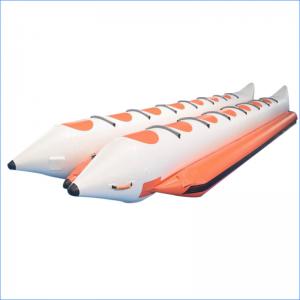 Quality 14 Persons Double Tubes Inflatable Banana Boat wholesale