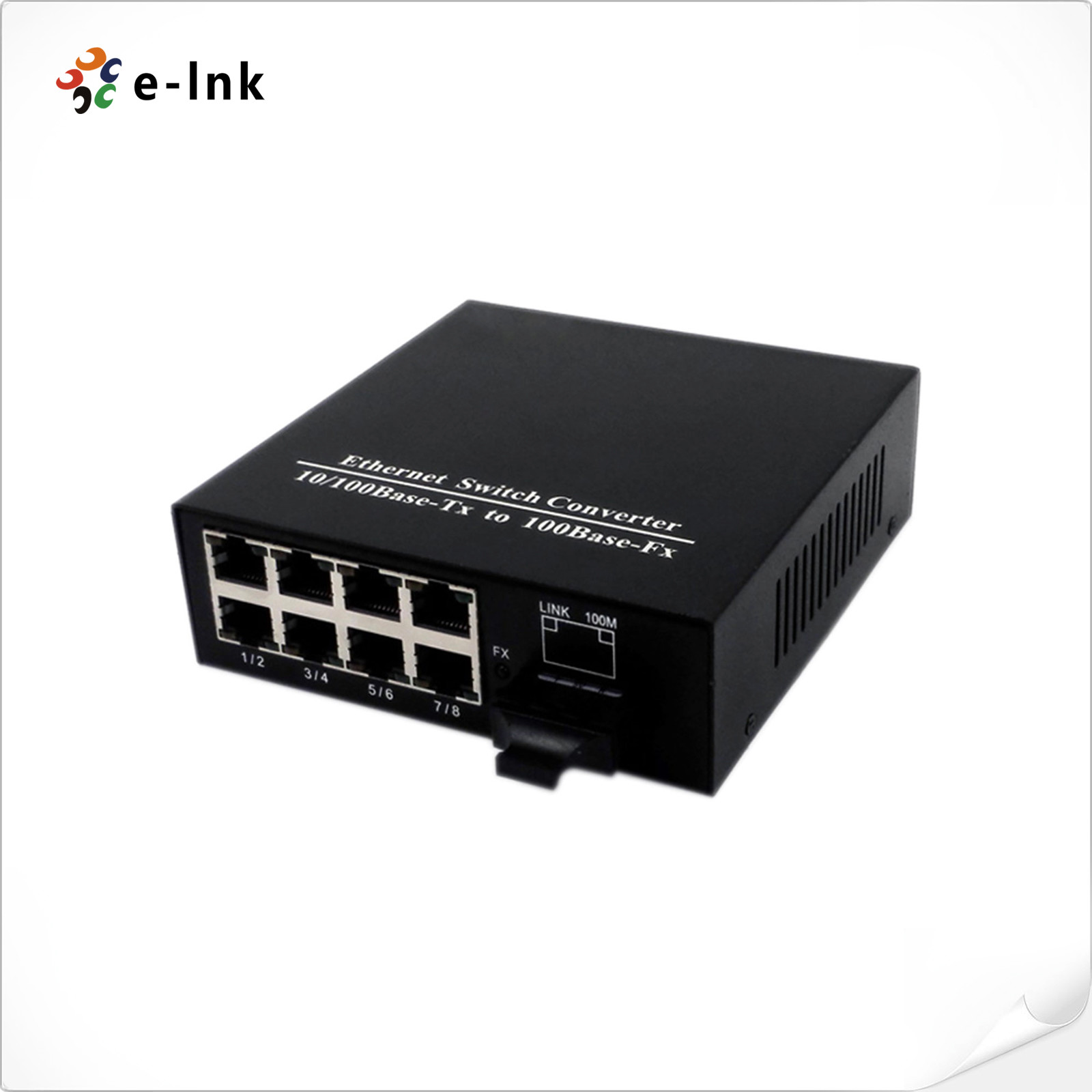 China OEM 10/100Base-TX SC Gigabit Ethernet Fiber Switch Hub 8 Port on sale