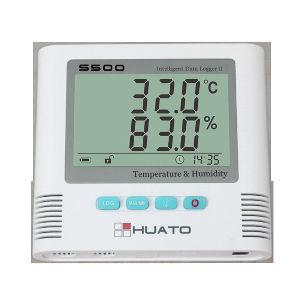 Quality Sound Light Alarm Import Sensor High Accuracy Server Room use Temperature Humidity Data Logger wholesale
