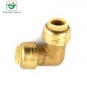 1''X3/4'' Brass 90 Degree Elbow Fitting for sale