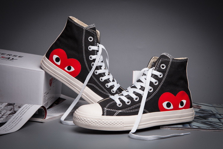 Converse Chuck Taylor x CDG High CLR2157 CLR85632 fashion canvas sneakers at www for sale