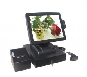 China 32G SSD Touch Screen Pos System With 10 Points Capacitive Touch Screen on sale