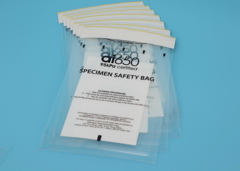Quality Disposable Insulation 95kPa Bags , Biohazard Shipping Bags wholesale