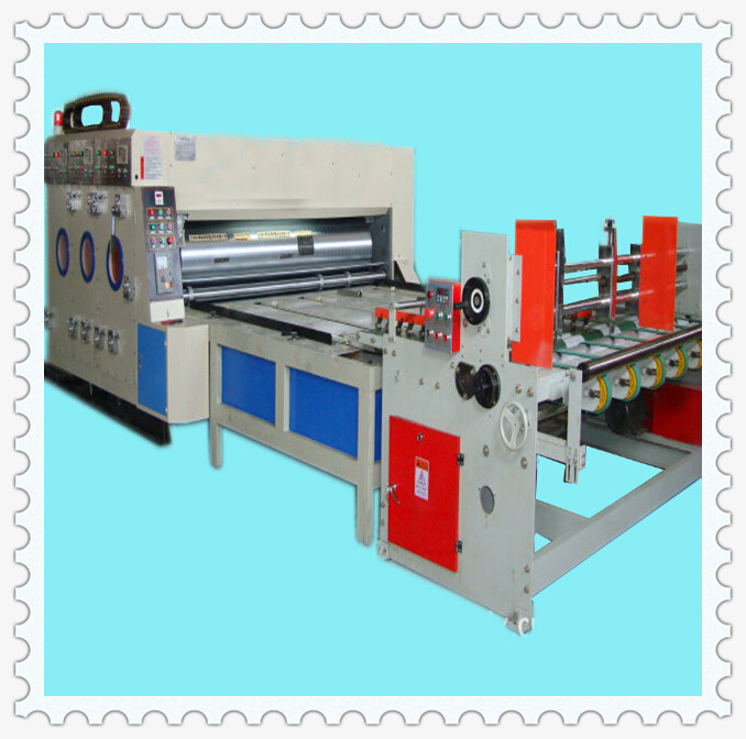 Quality carton machinery water ink printer slotter die cutter stacker with auto paper feeding wholesale
