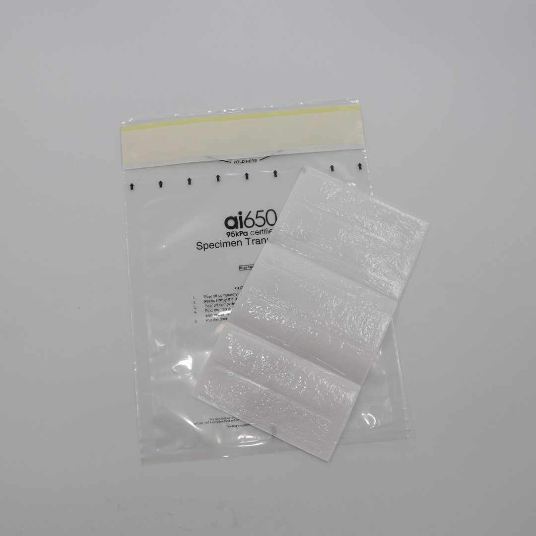 Lab LDPE Biohazard Zipper Autoclave Specimen Kangaroo Bag Medical