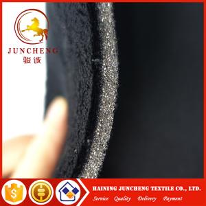 Quality 2017 new 3mm super soft pile laminated with foam for upholstery and car set fabric wholesale