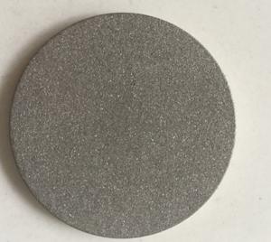 Quality 316l Titanium Powder Sintered Microporous Stainless Steel Filter Plate High Temperature wholesale
