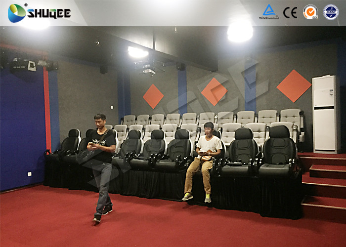 Quality 4D 5D 6D 7D Movie Cinema Theater System Amusement With Water Spray / Fragrance Effect wholesale