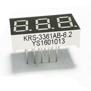 Quality Customized 0.36 Inch 3 Digit LED Number Display Common Anode OEM ODM wholesale