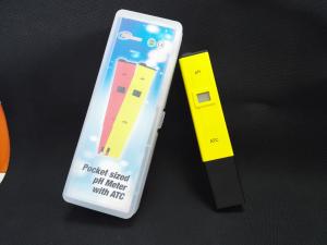 Quality China Cheepest waterproof PH temp meter pen type of PH with ATC wholesale
