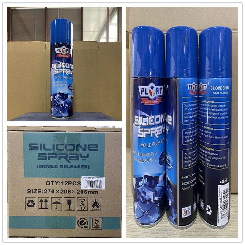 Quality OEM aerosol 500ML Injection Mold Release Spray 98% silicone oil wholesale