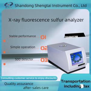 China SH407B High-precisionX-ray fluorescence sulfur analyzer  Principle of energy dispersion on sale