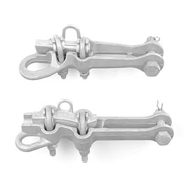 Quality Dead Ends Bolted Aluminum Straight Line Strain Clamp 45KN wholesale