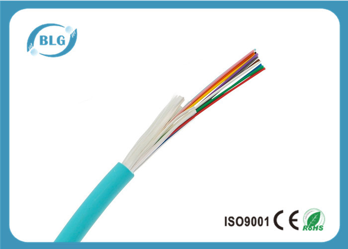 China Non Unitized 6 Strand Fiber Optic Cable , MM 50 / 125 OM4 Fiber Optic Network Cable on sale