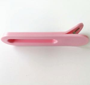 Quality Custom injection plastic parts Pink Clip Plastic Injection Moulding Service For Daily Necessities wholesale