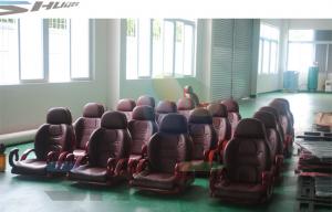 Quality Flat / Arc / Circular / Globular Screen 5D Cinema System With Motion Theater Chair wholesale