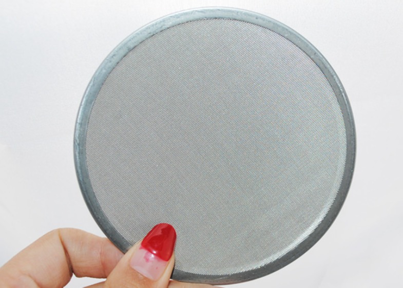 Quality Double Layer Edge 35um 304 Stainless Steel Filter Disc Multi Specification Fine Hole wholesale
