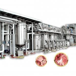 Quality SUS304 Bone Soup Processing Line Full Auto with temporary storage system wholesale