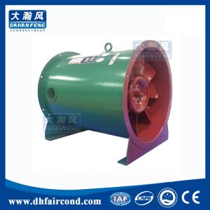 Quality DHF HTF fire protection ventilation fans Fire-fighting smoke exhaust axial flow fan with high temperature wholesale
