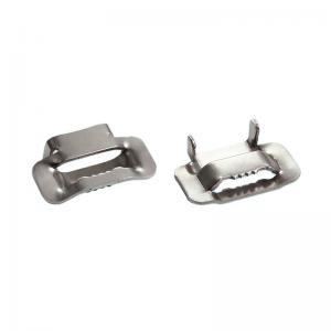 Quality Ear Lock SS201 Stainless Steel Banding Clips 3/4" For Pipe wholesale