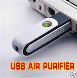 Quality ABS Compact easy carry elease nerve effectively remove dust Usb Ionic Air Purifier wholesale