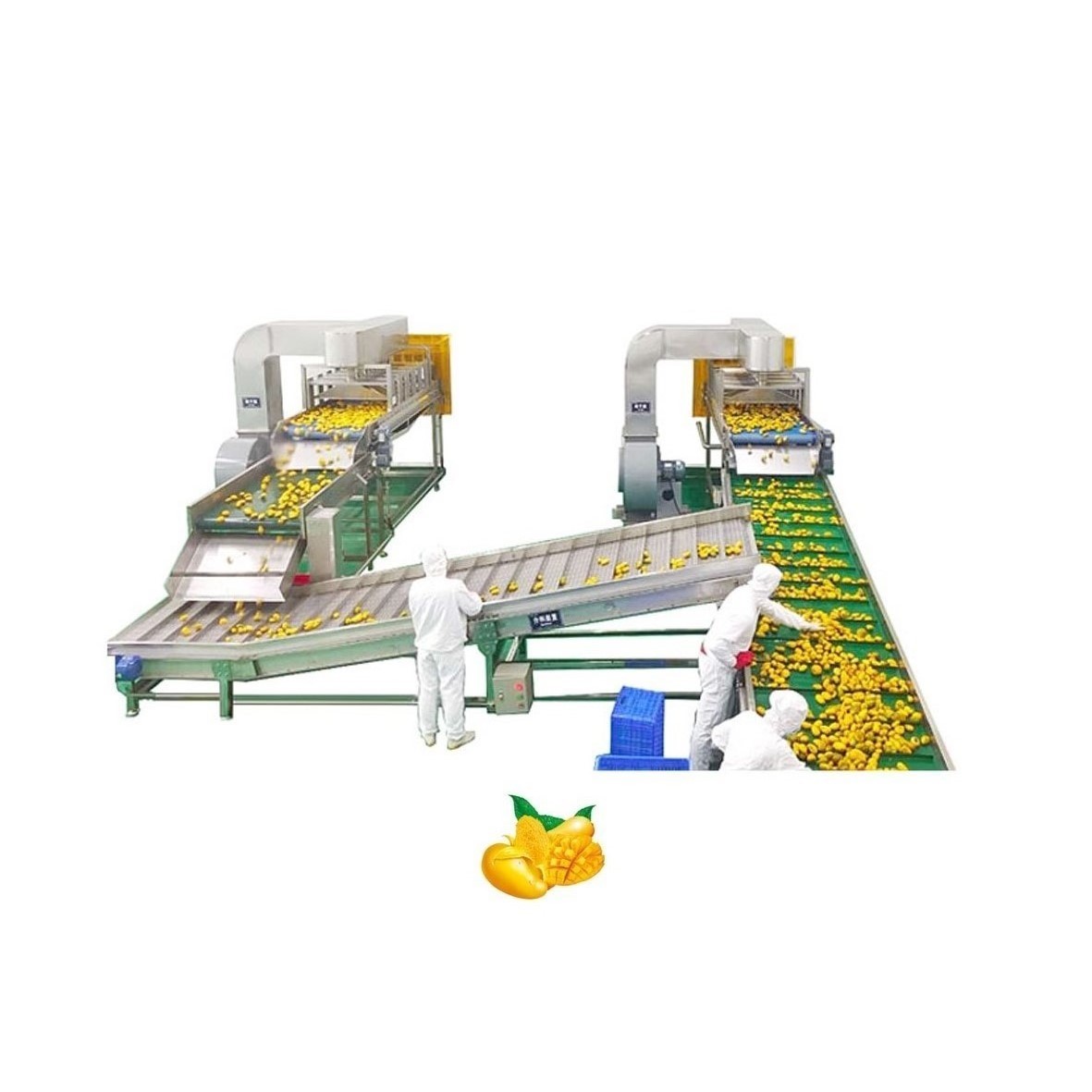 Quality Automatic 380V Mango Processing Line Industrial Juice Making Machine wholesale