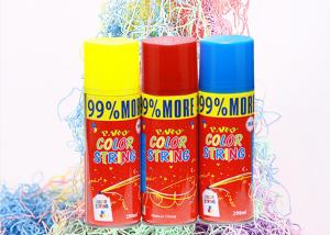 Quality Eco Friendly Party Silly String Spray Florescent Colors For Festival Decoration wholesale