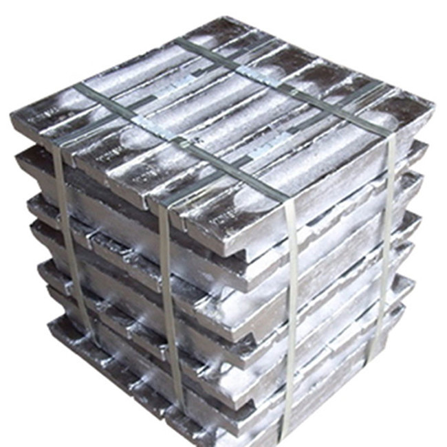 China Grade A7 Aluminum Ingots Pure Soft Lead Ingots Metal Zinc Tin Ingot 99.99% 5000 Tons on sale