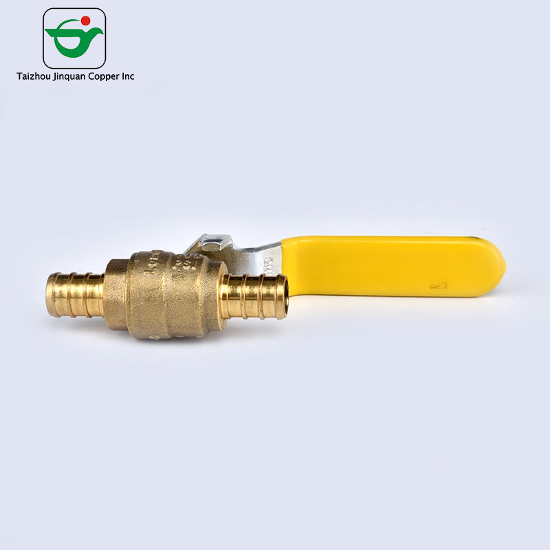 DN15 DN50 1/2 Inch Cpvc Brass Ball Valve Polished Surface for sale