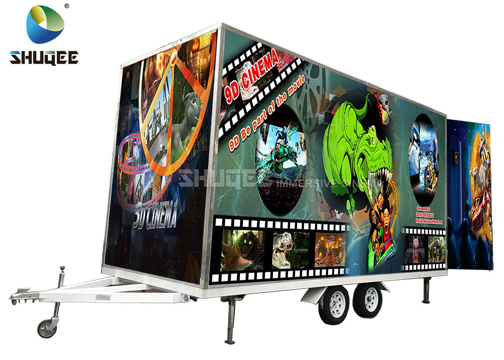 Quality Movable 7D Movie Theater Trailer wholesale