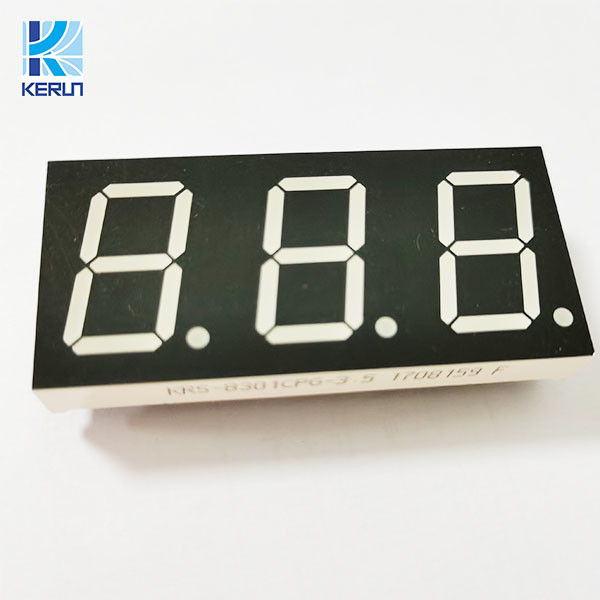 Quality 0.8 Inch Numeric LED Display 7 Segment 3 Digit For Measuring Equipment wholesale